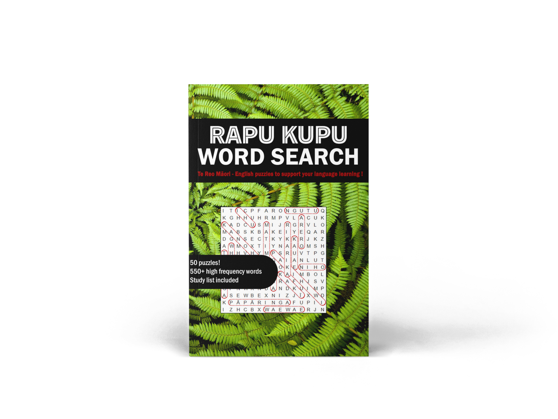 Free Te Reo Māori Wordsearch Puzzles Rapu Kupu Word Search Puzzle Books